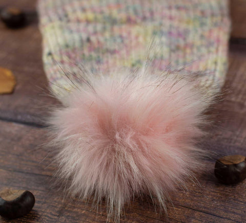 CANDY Pastel merino wool beanie