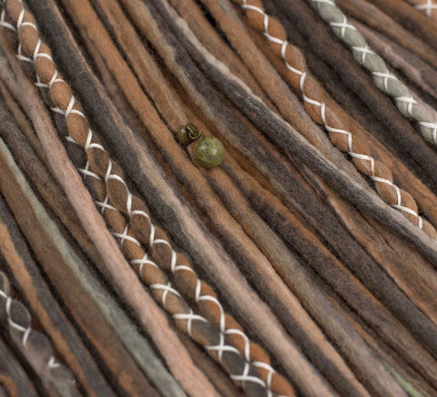 Earth dreadlock extensions