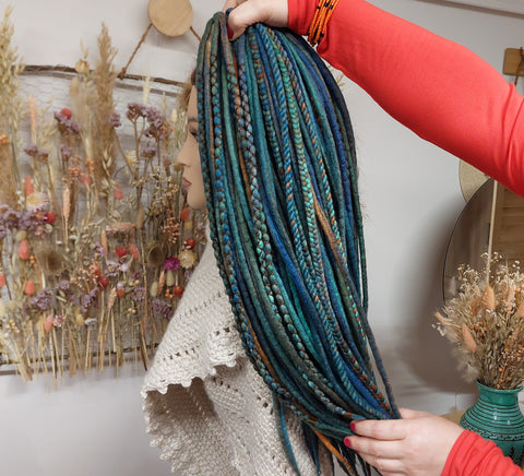 Field Wool Dreads - Full 60 DE Set