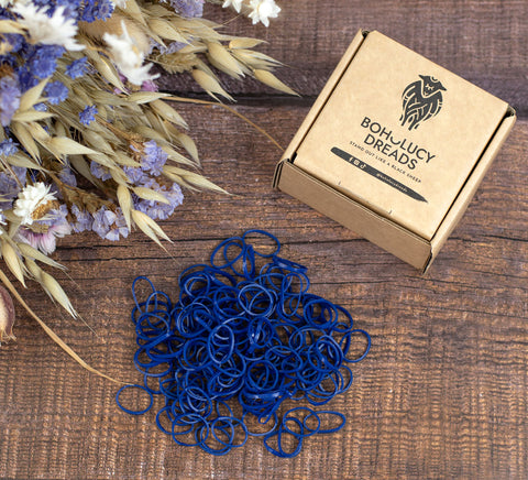 Rainbow partial set – 20 double ended wool dreads