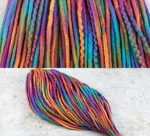 Prism dreadlock extensions