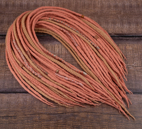 Rosegold Viking Extra Soft Dreadlocks