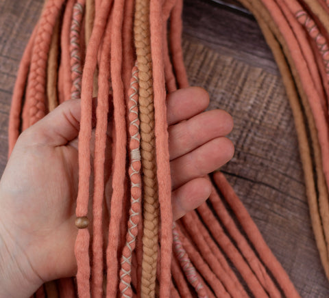 Rosegold Viking Extra Soft Dreadlocks