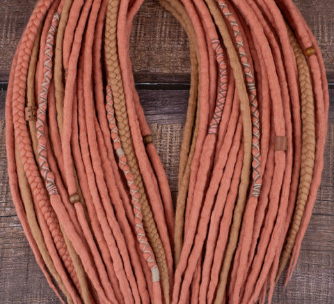 Rosegold Viking Extra Soft Dreadlocks