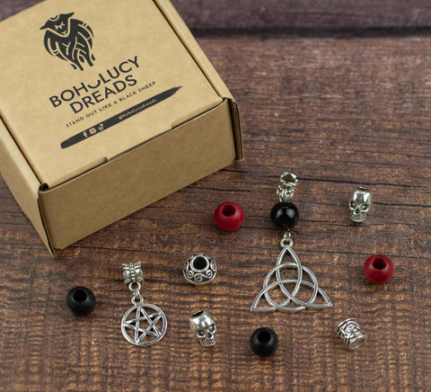 Vampire dread bead set