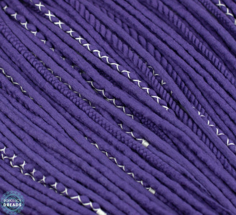 Wisteria wool hair extensions