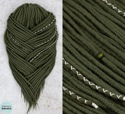 Moss wool extensions