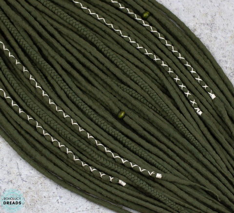 Moss wool extensions